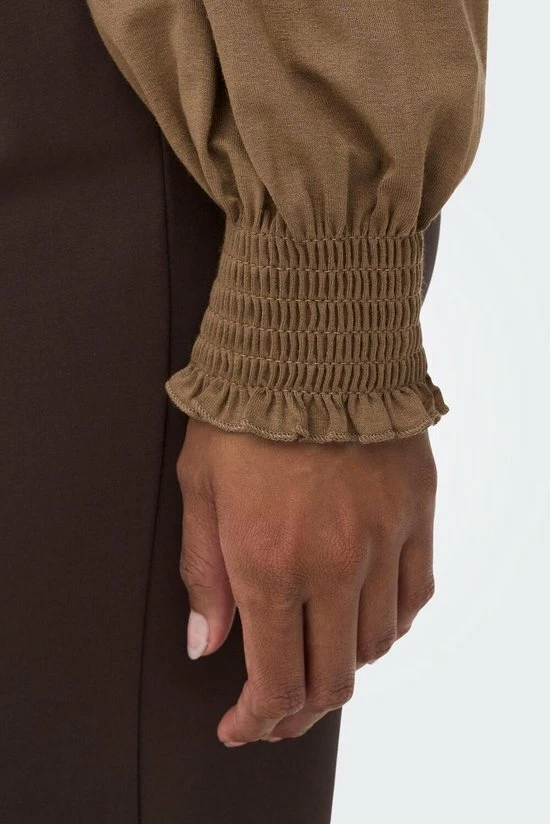 ONLY ONLELVA L/S SMOCK TOP NOOS NN Dames Top - Maat M 3 ONLY ONLELVA L/S SMOCK TOP NOOS NN Dames Top - Maat M - Afbeelding 3