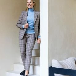 Geisha Trui Coltrui Brei 24854 23 Light Blue Dames Maat - M -Dameskleding Verkoop 550x824 34