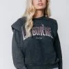 Colourful Rebel La Bohème Trui Grijs Dames - Loose Fit - Katoen - M