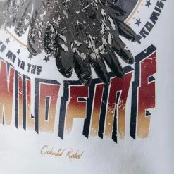 Colourful Rebel Eagles Hoodie Wit Dames - Oversized Fit - Polyester - S -Dameskleding Verkoop 550x824 81