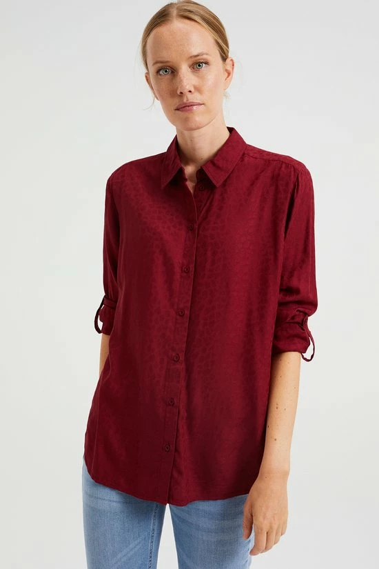 WE Fashion Dames Blouse Met Dessin 2 WE Fashion Dames Blouse Met Dessin - Afbeelding 2