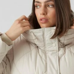 Vero Moda Jas Vmadelaloa Long Coat Ga Boos 10267606 Oatmeal Dames Maat - XS -Dameskleding Verkoop 550x825 132