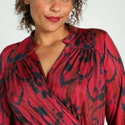 Promiss Lange, Gebreide Jurk Met Grafische Print -Dameskleding Verkoop 550x825 162