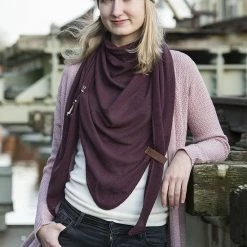 Knit Factory June Gebreid Dames Vest - Zomervest - Terra - 36/38 -Dameskleding Verkoop 550x825 21