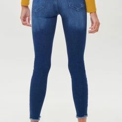 ONLY ONLBLUSH LIFE MID ANK RAW REA2077 NOOS Dames Jeans - Maat S32 -Dameskleding Verkoop 550x825 210