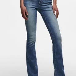 ONLY ONLBLUSH LIFE MID FLARED BB REA1319 NOOS Dames Jeans - Maat XS X L34 -Dameskleding Verkoop 550x825 352
