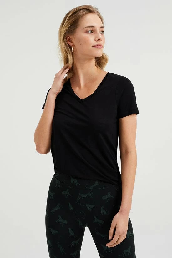 WE Fashion Dames T-shirt Van Lyocell - Maat XL 20 WE Fashion Dames T-shirt Van Lyocell - Maat XL - Afbeelding 20