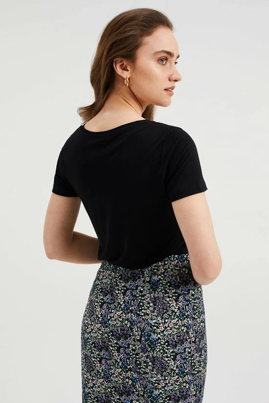 WE Fashion Dames T-shirt Van Lyocell - Maat XL 25 WE Fashion Dames T-shirt Van Lyocell - Maat XL - Afbeelding 25