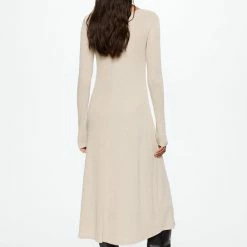 Mango Jurk Geribde Midijurk 37025815 07 Dames Maat - L -Dameskleding Verkoop 550x825 473