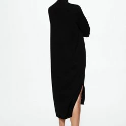 Mango Jurk Gebreide Jurk Met Trechterhals 37095939 99 Dames Maat - S -Dameskleding Verkoop 550x825 480