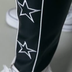 Colourful Rebel Chloe Star Broek Zwart Dames - Katoen - L -Dameskleding Verkoop 550x825 524