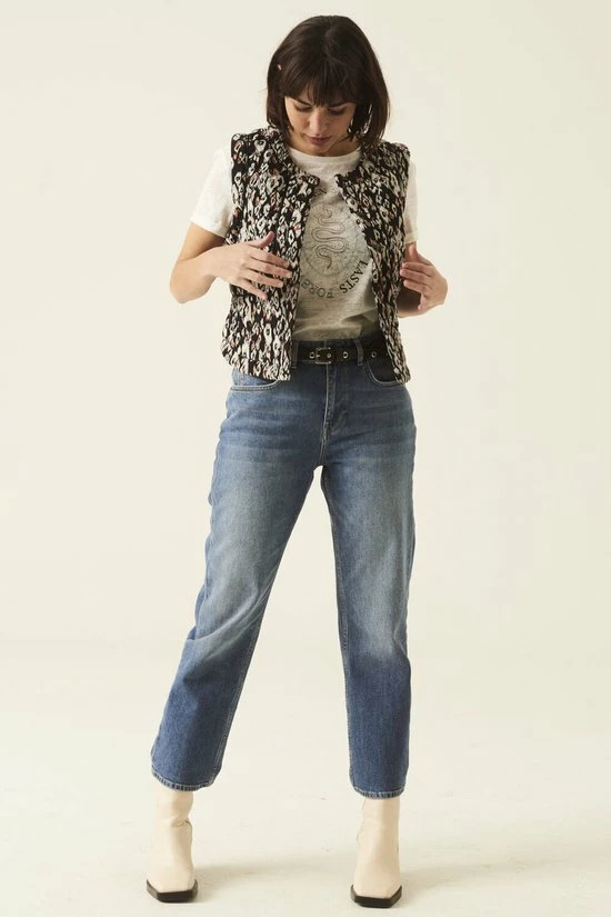 GARCIA Dames Jack Zwart - Maat L 5 GARCIA Dames Jack Zwart - Maat L - Afbeelding 5