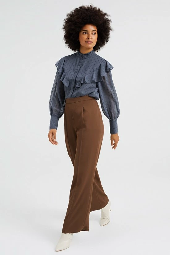 WE Fashion Dames Blouse Met Structuur 3 WE Fashion Dames Blouse Met Structuur - Afbeelding 3