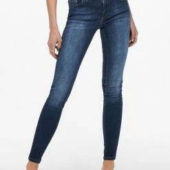 ONLY ONLBLUSH LIFE MID SK DNM REA837 Dames Skinny Jeans - Maat XL X L30 -Dameskleding Verkoop 550x825 583