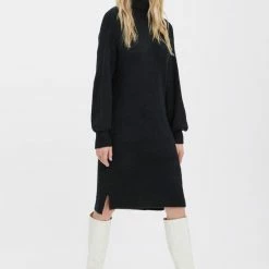VERO MODA VMFILENE LS ROLLNECK DRESS Dames Jurk - Maat L -Dameskleding Verkoop 550x825 586