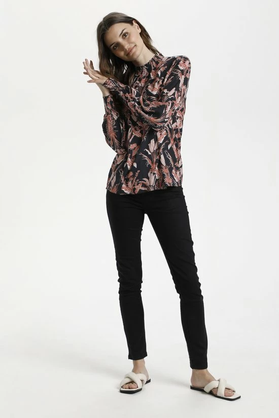 Kaffe KAstella Blouse Dames Blouse - Maat 40 3 Kaffe KAstella Blouse Dames Blouse - Maat 40 - Afbeelding 3