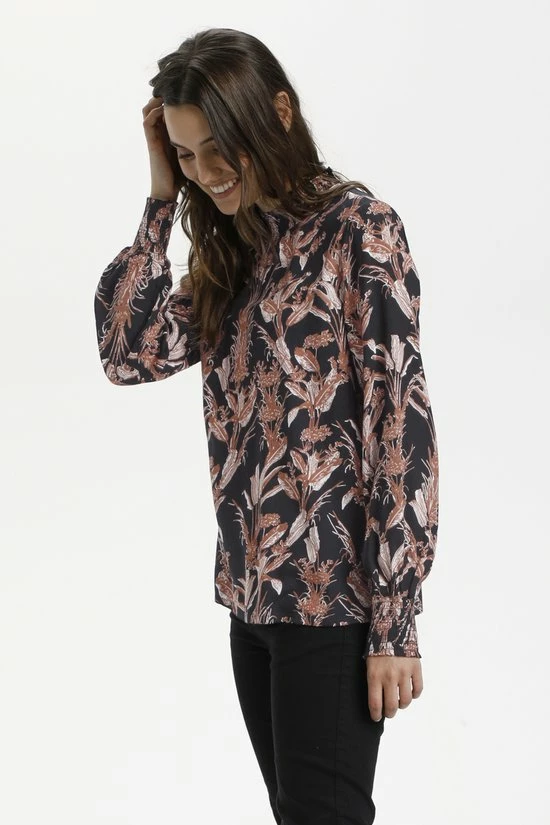 Kaffe KAstella Blouse Dames Blouse - Maat 40 4 Kaffe KAstella Blouse Dames Blouse - Maat 40 - Afbeelding 4