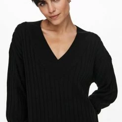 ONLY ONLNEW TESSA L/S MIDI V DRESS KNT NOOS Dames Jurk - Maat XS -Dameskleding Verkoop 550x825 64