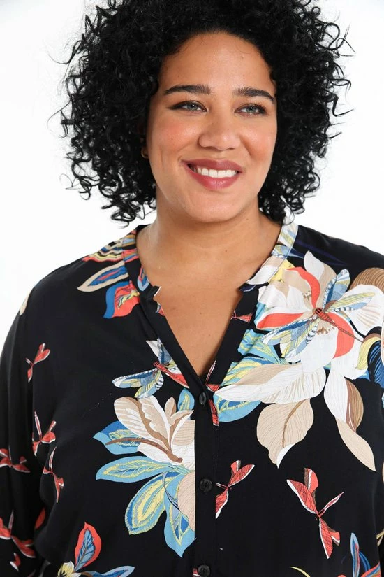 Paprika Lang Hemd 'Doris' Met Libellenmotief Doris 3 Paprika Lang Hemd 'Doris' Met Libellenmotief Doris - Afbeelding 3