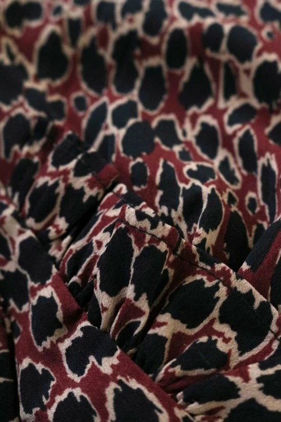 Lofty Manner Blouse Blouse Lise Mx56 1 Leopard Print Dames Maat - XS 5 Lofty Manner Blouse Blouse Lise Mx56 1 Leopard Print Dames Maat - XS - Afbeelding 5