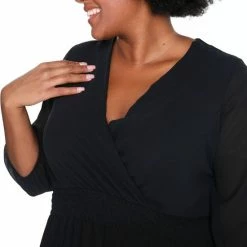 Paprika Lange, Effen Plisséjurk Lange, Effen Plisséjurk -Dameskleding Verkoop 550x830 4